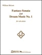 Fantasy Sonata and Dream Music No. 1 piano sheet music cover